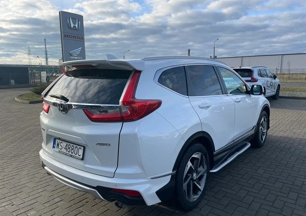 Honda CR-V cena 118000 przebieg: 148543, rok produkcji 2019 z Kościerzyna małe 56